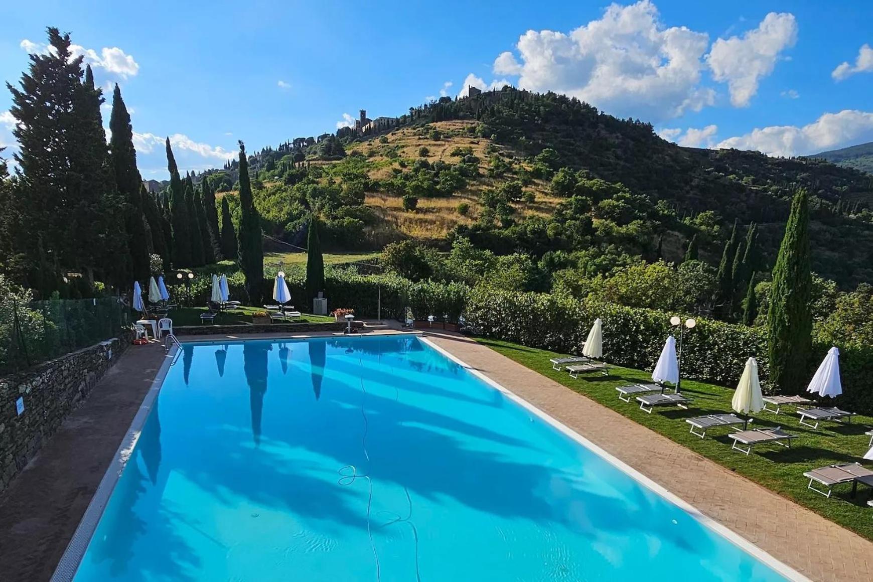 Cortona Suite - The House With Well And The Frescos Palace Exterior foto